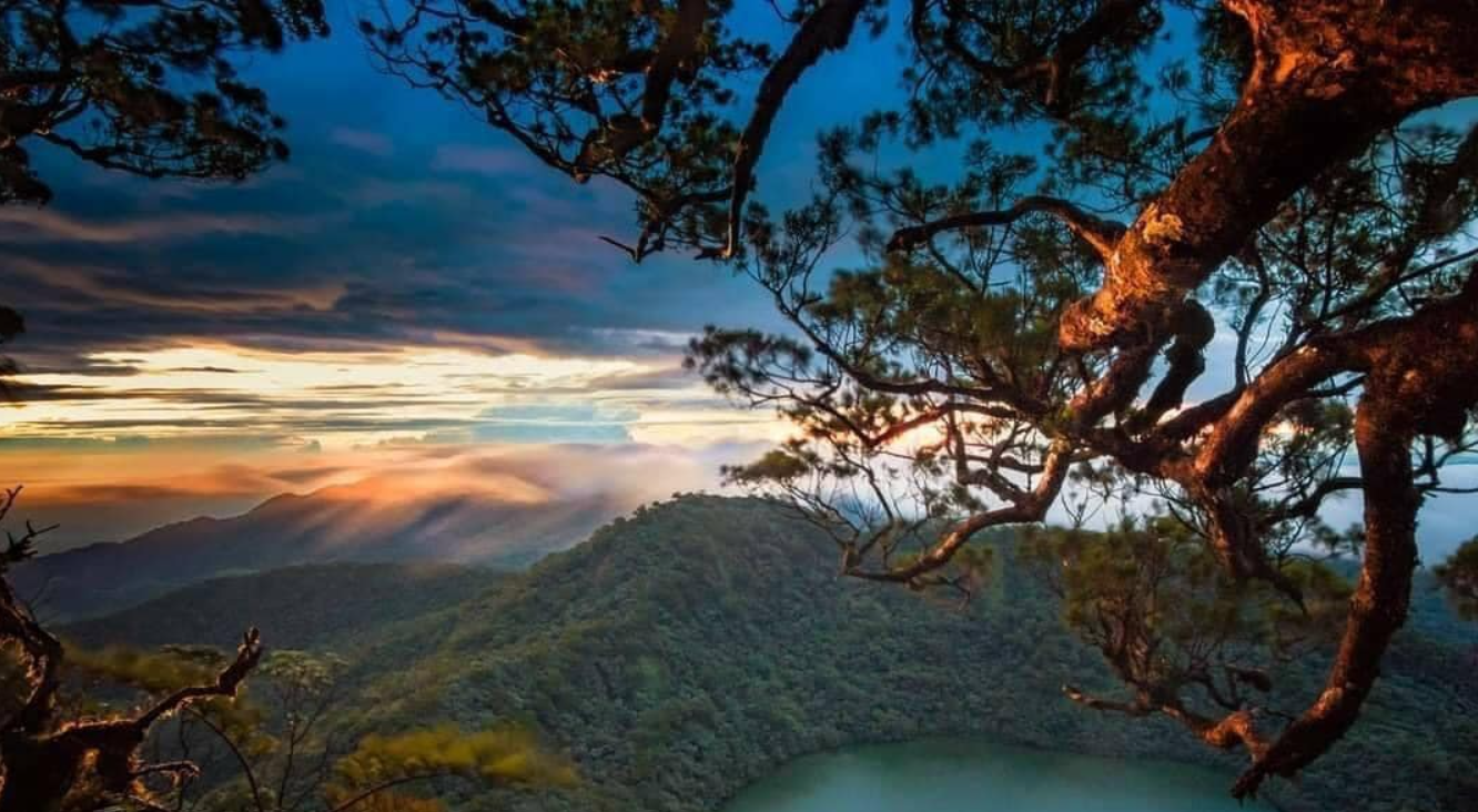 Aerial cityscape view along the Oregon Trail